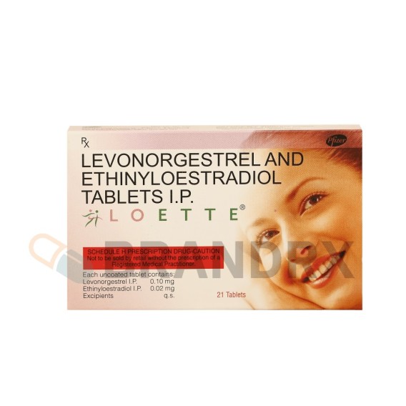 Loette 0.1/0.02 mg Wyeth Ltd.